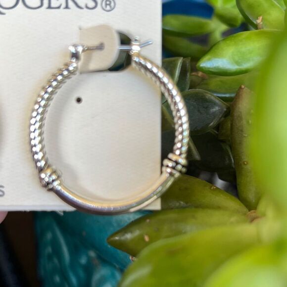 Kim Rogers Fashion Earrings Silver Western $16ea / 3 for $25 - Picture 2 of 7